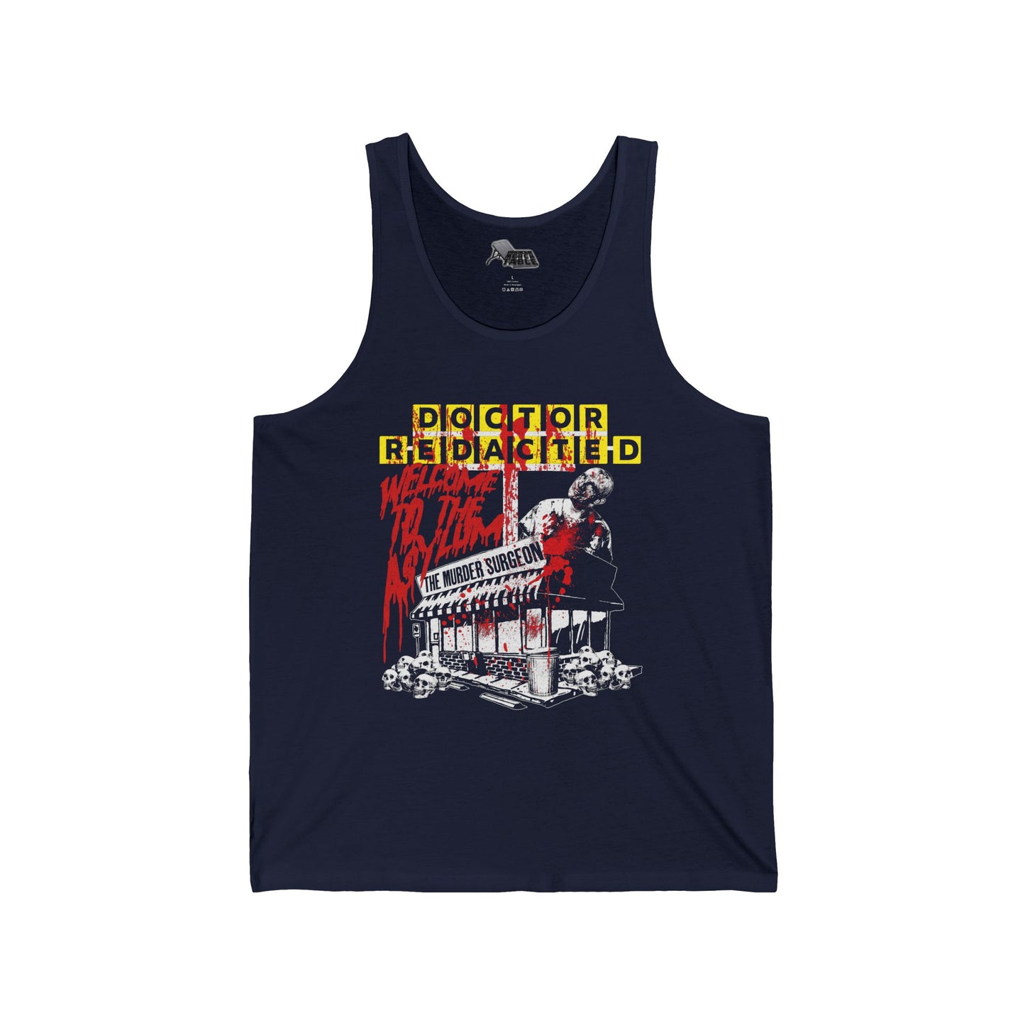 Dr. Redacted - Welcome To The Asylum Tank Top