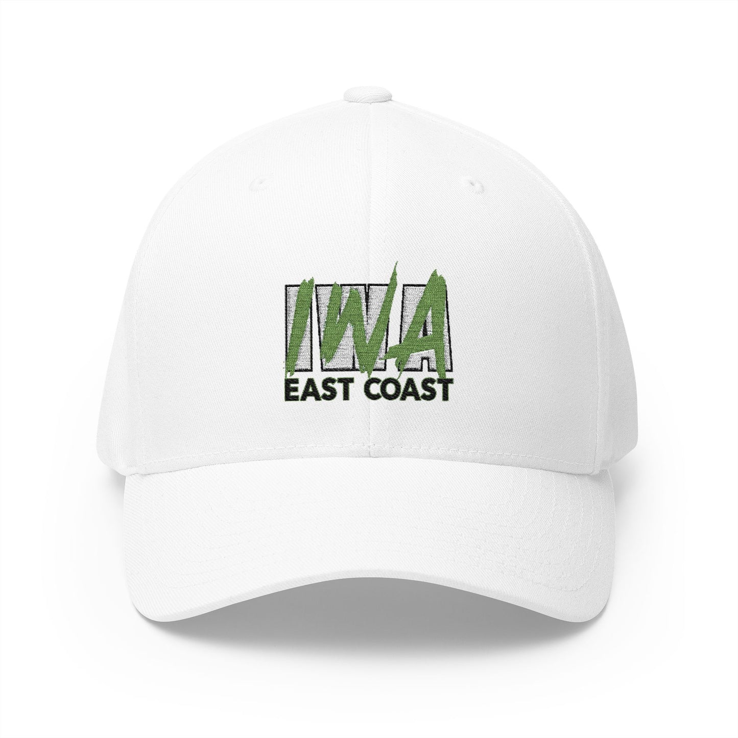IWA East Coast - New School Logo Fitted Embroidered Hat - S-XL