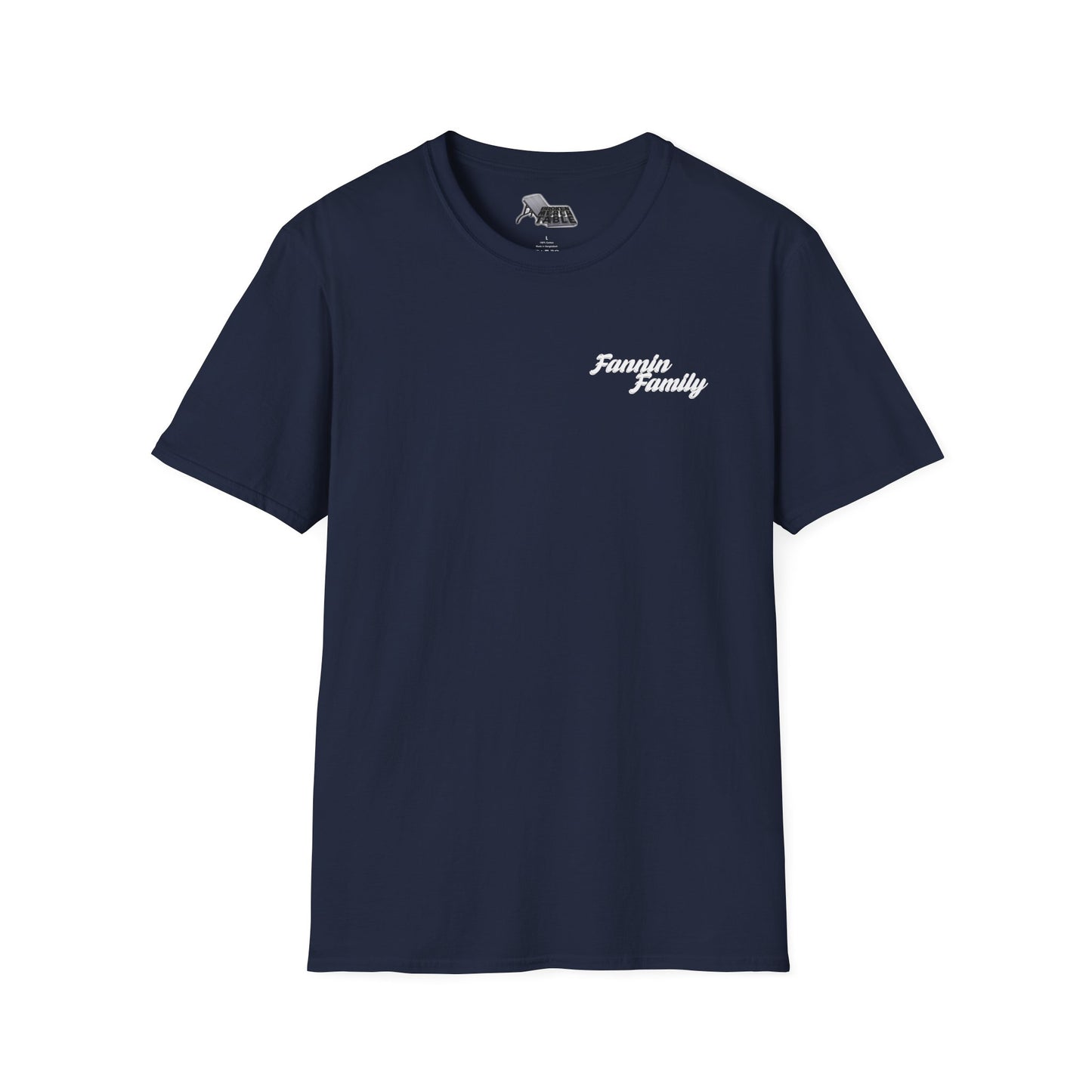 Jim Fannin - Fannin Family Tree Front/Back T-Shirt