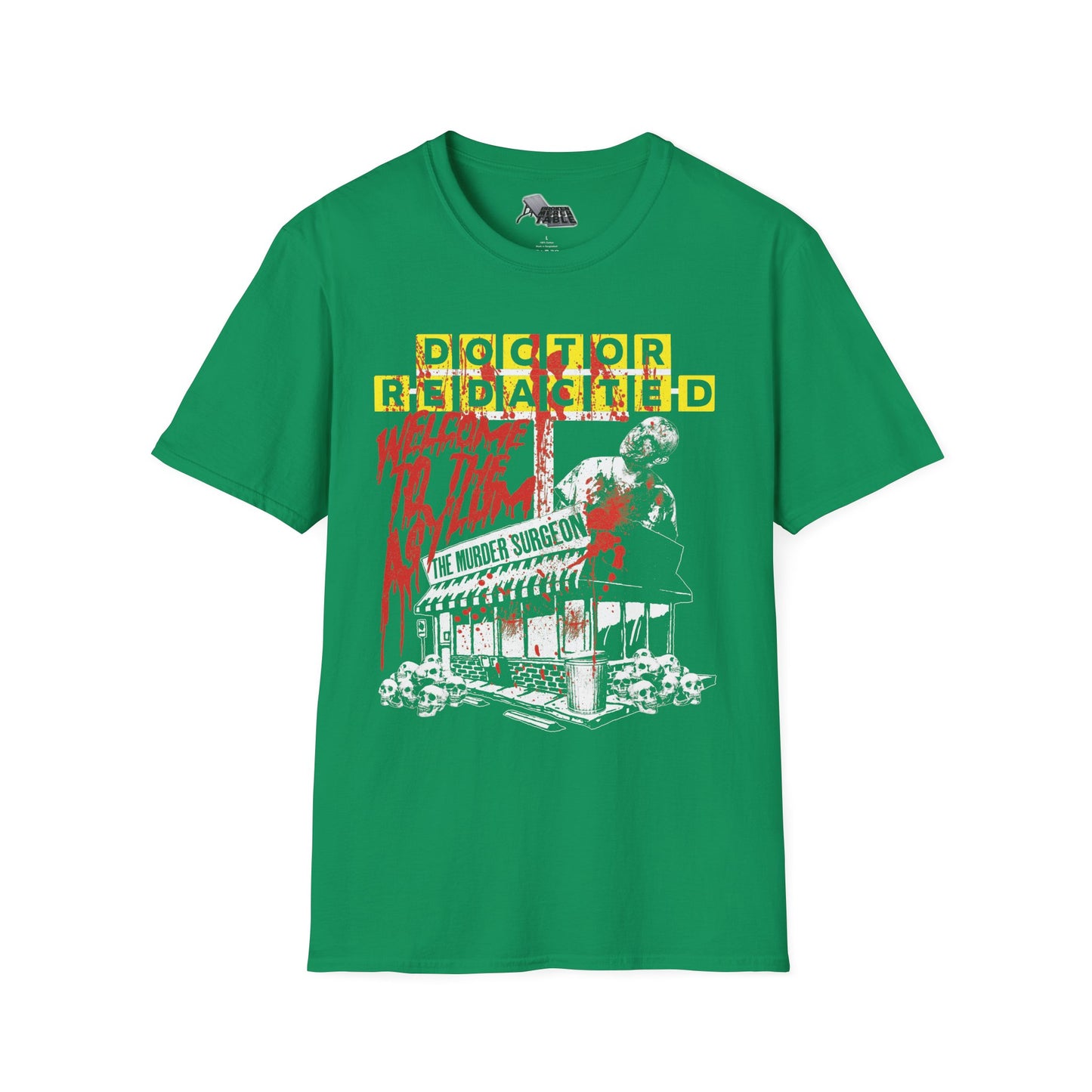 Dr. Redacted - Welcome To The Asylum T-Shirt