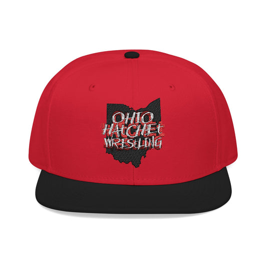 Ohio Hatchet Wrestling - CLASSIC Logo Snapback Embroidered Hat