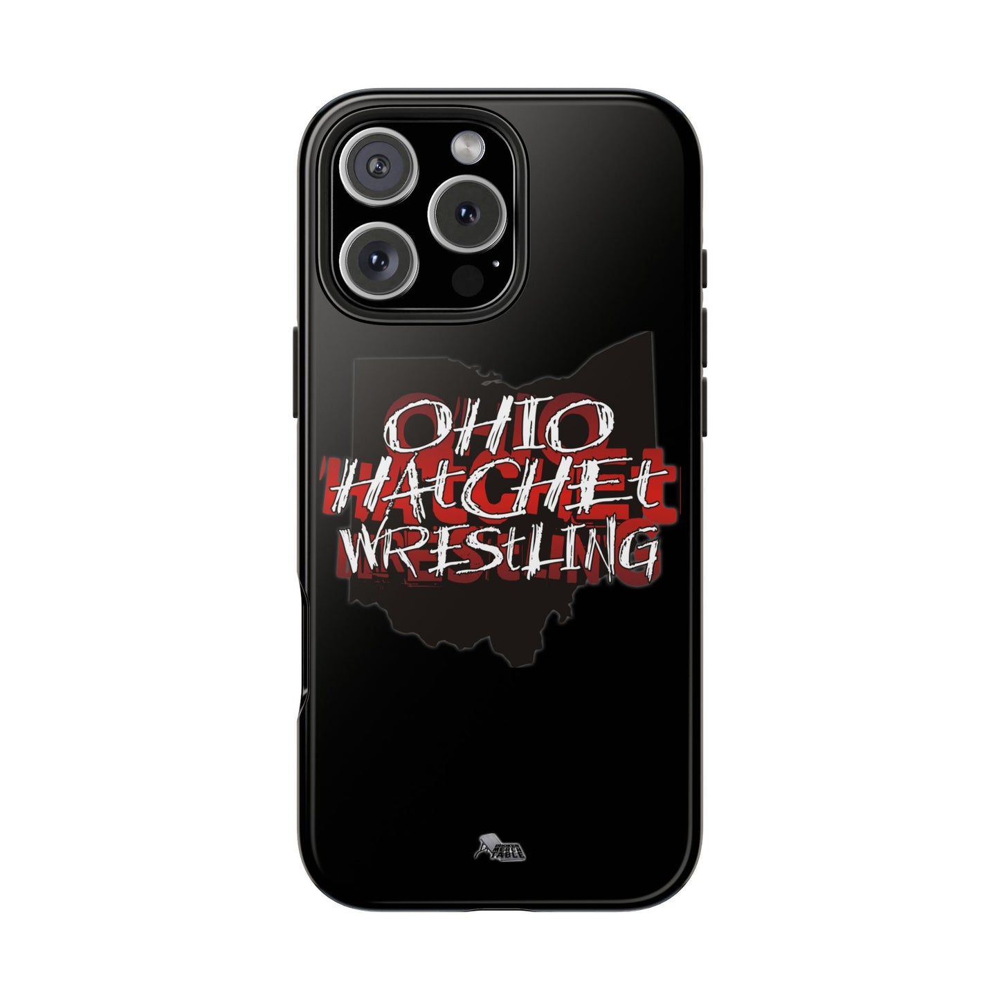 Ohio Hatchet Wrestling - iPhone Case