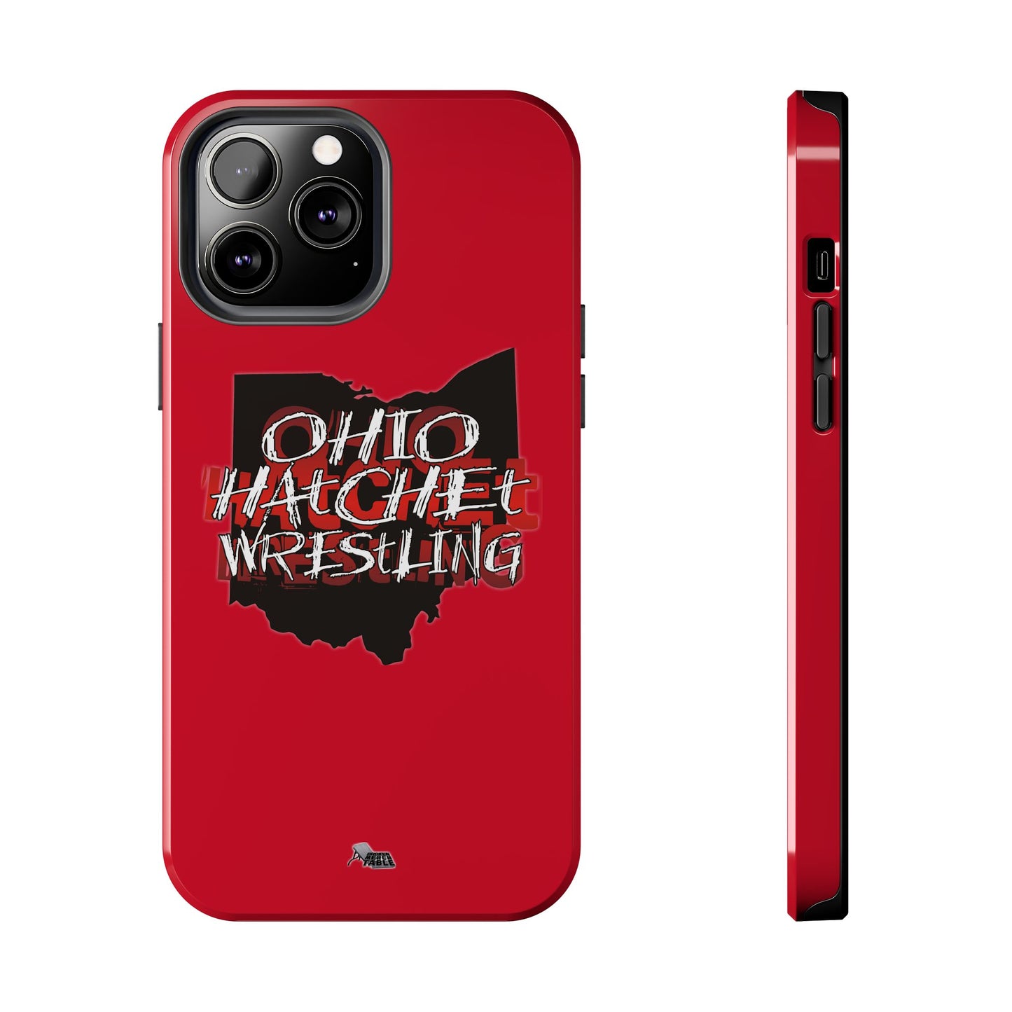Ohio Hatchet Wrestling - iPhone Case