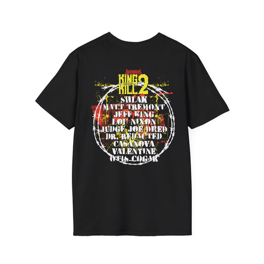 Ruthless Pro Wrestling - King Of The Kill 2 Front/Back EVENT T-Shirt
