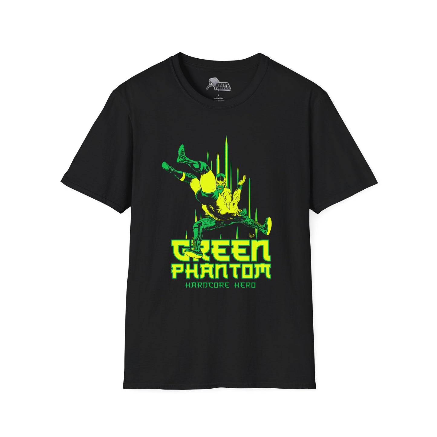 Green Phantom - Hardcore Hero T-Shirt