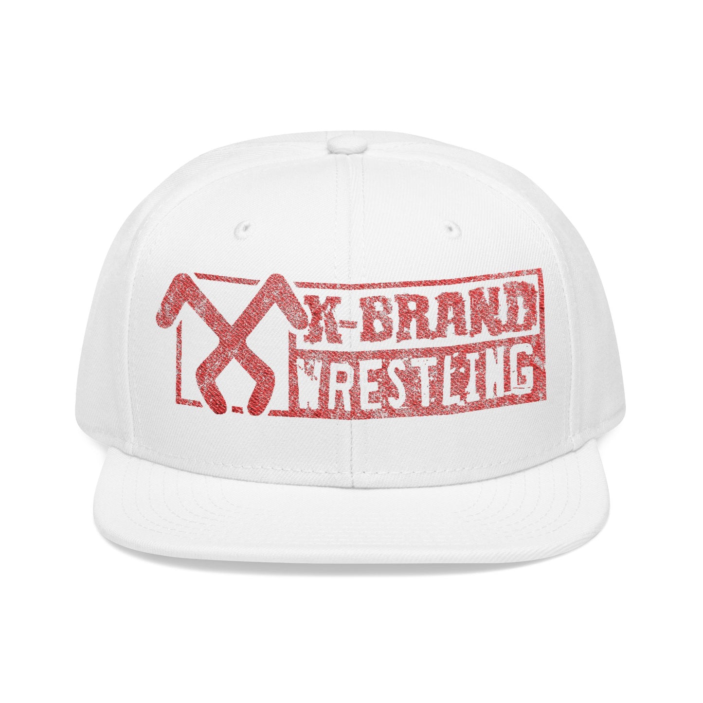 X-Brand Wrestling - Logo Snapback Embroidered Hat