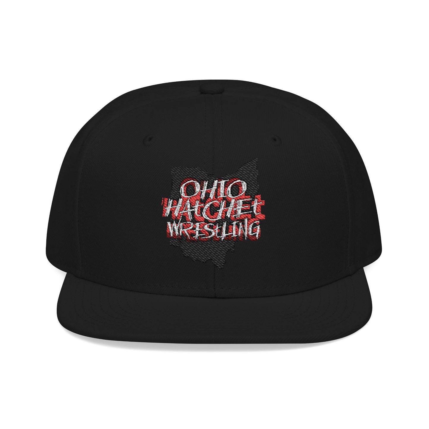 Ohio Hatchet Wrestling - CLASSIC Logo Snapback Embroidered Hat