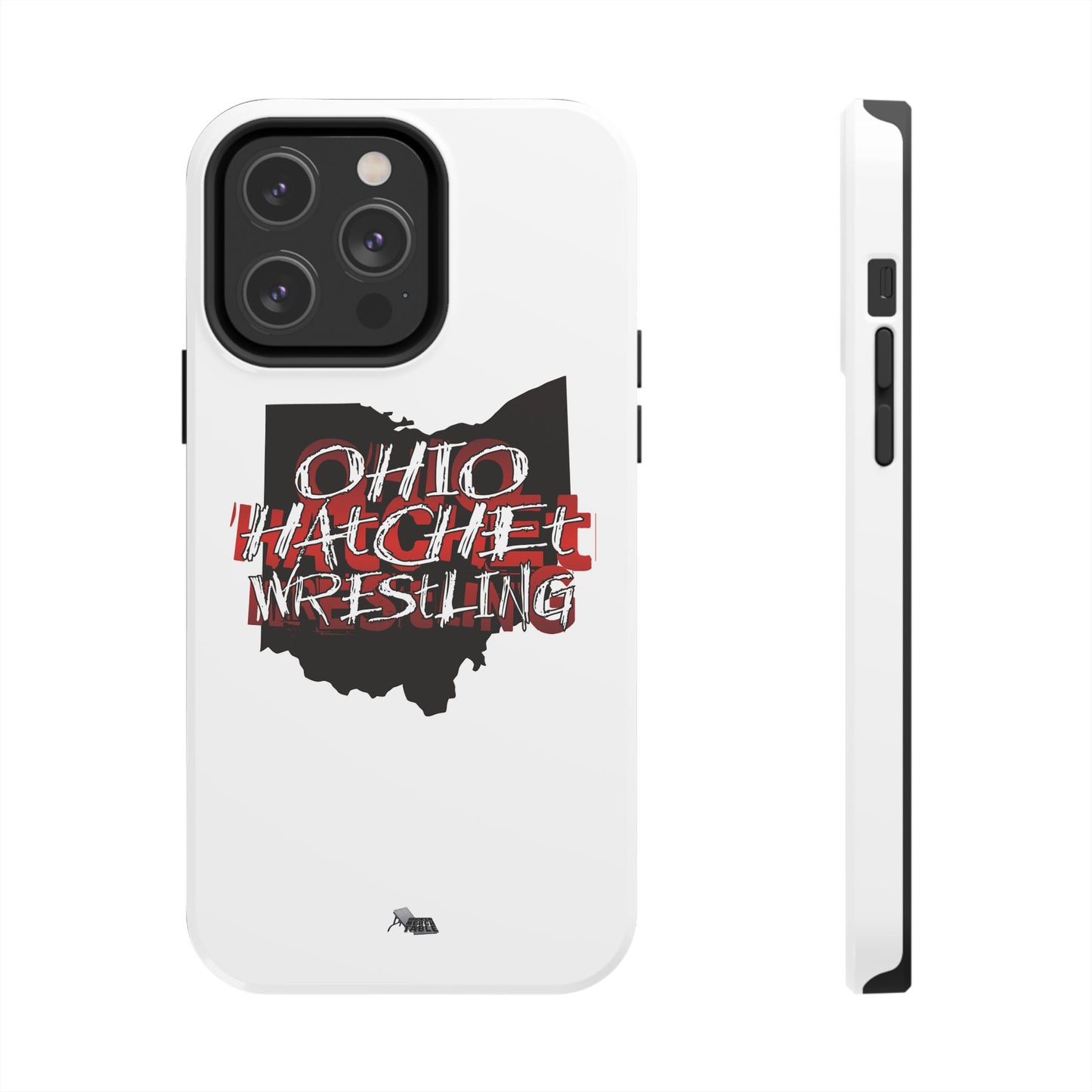 Ohio Hatchet Wrestling - iPhone Case