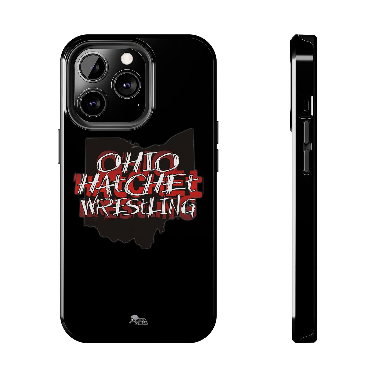 Ohio Hatchet Wrestling - iPhone Case