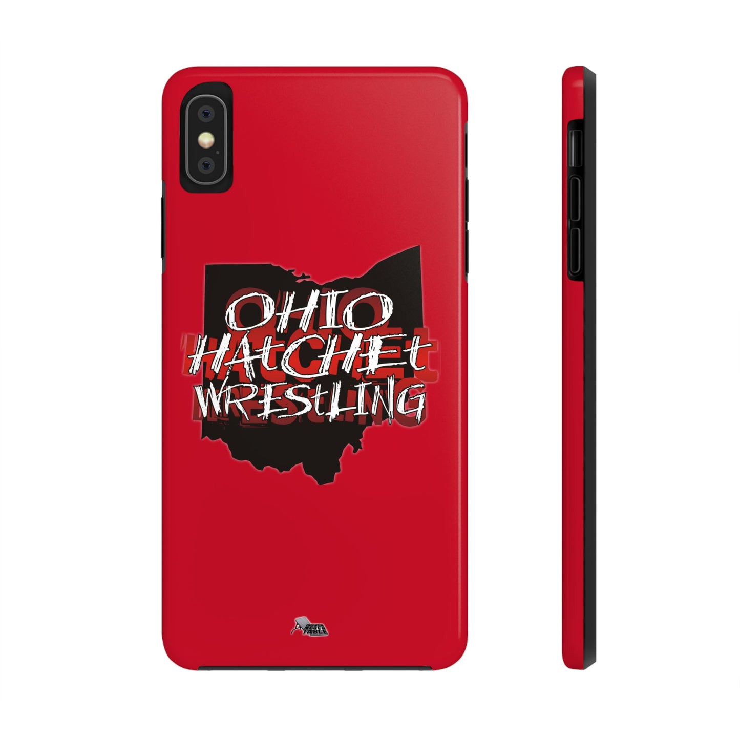 Ohio Hatchet Wrestling - iPhone Case
