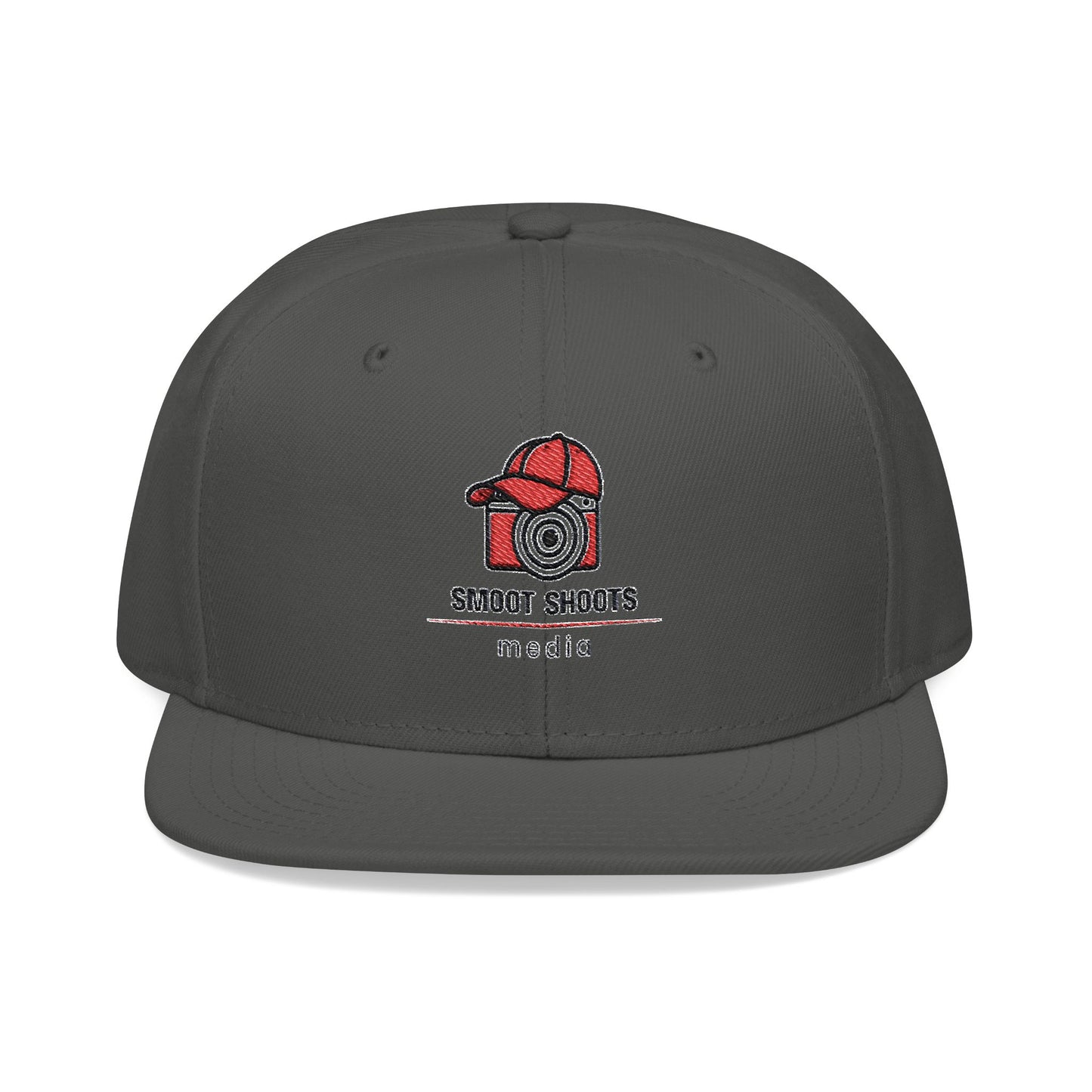 Smoot Shoots Media - Logo Snapback Embroidered Hat