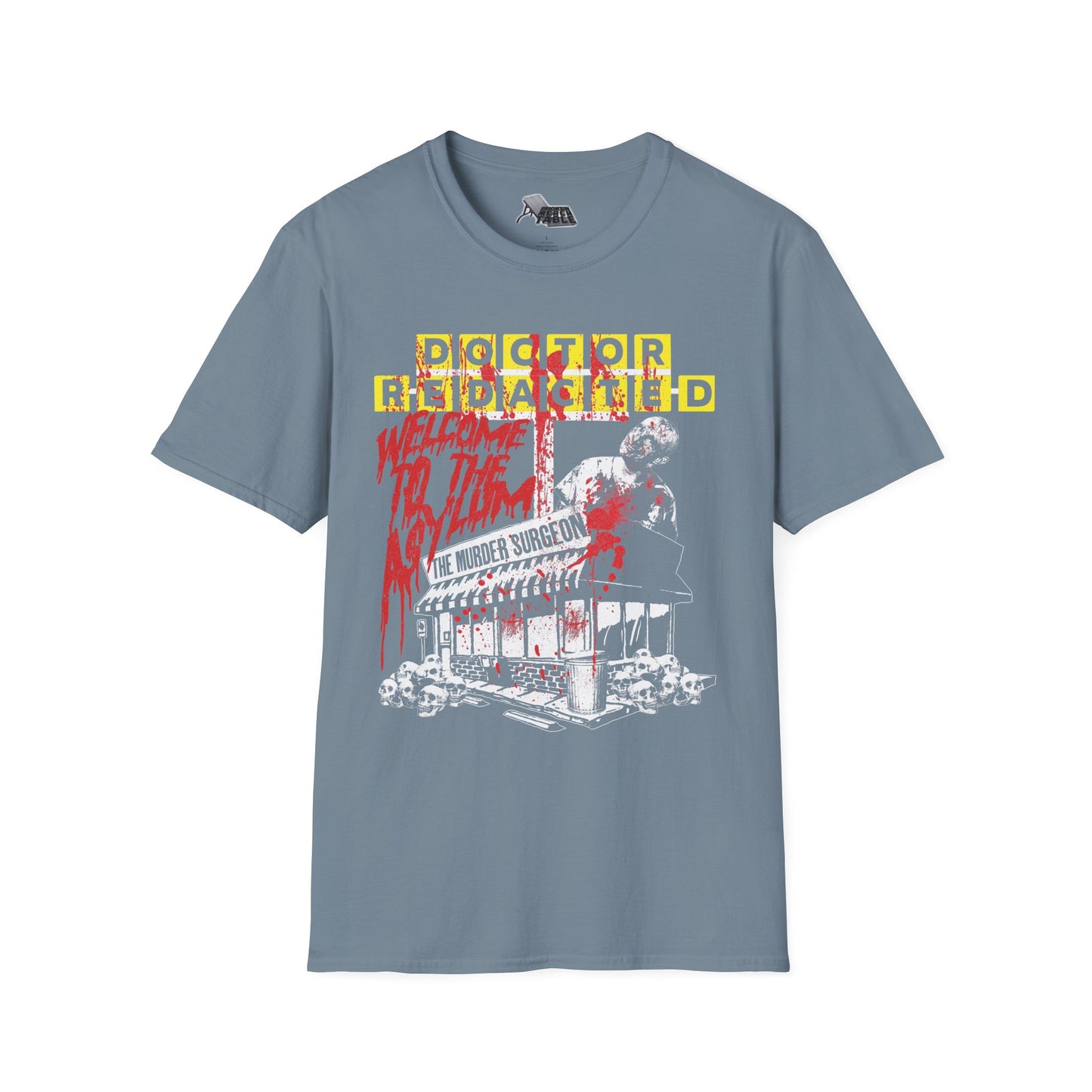 Dr. Redacted - Welcome To The Asylum T-Shirt