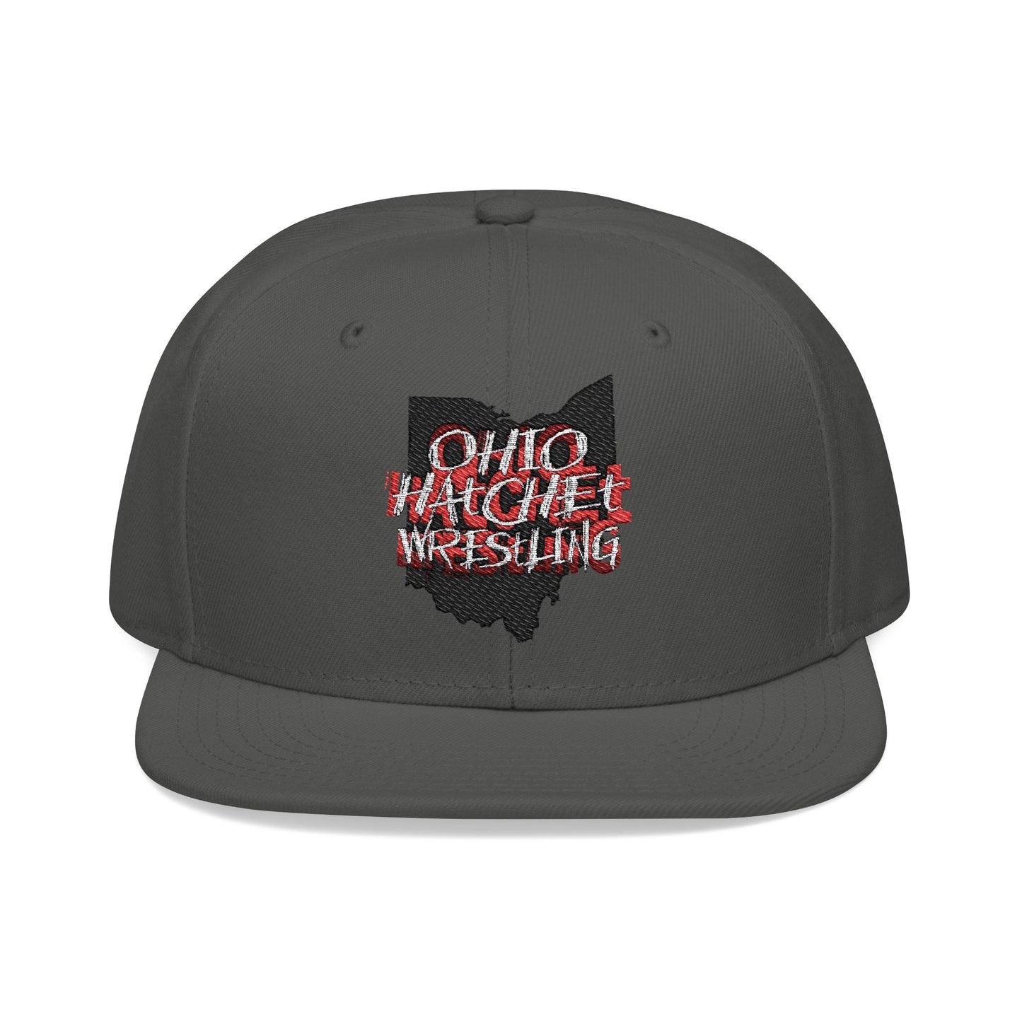 Ohio Hatchet Wrestling - CLASSIC Logo Snapback Embroidered Hat
