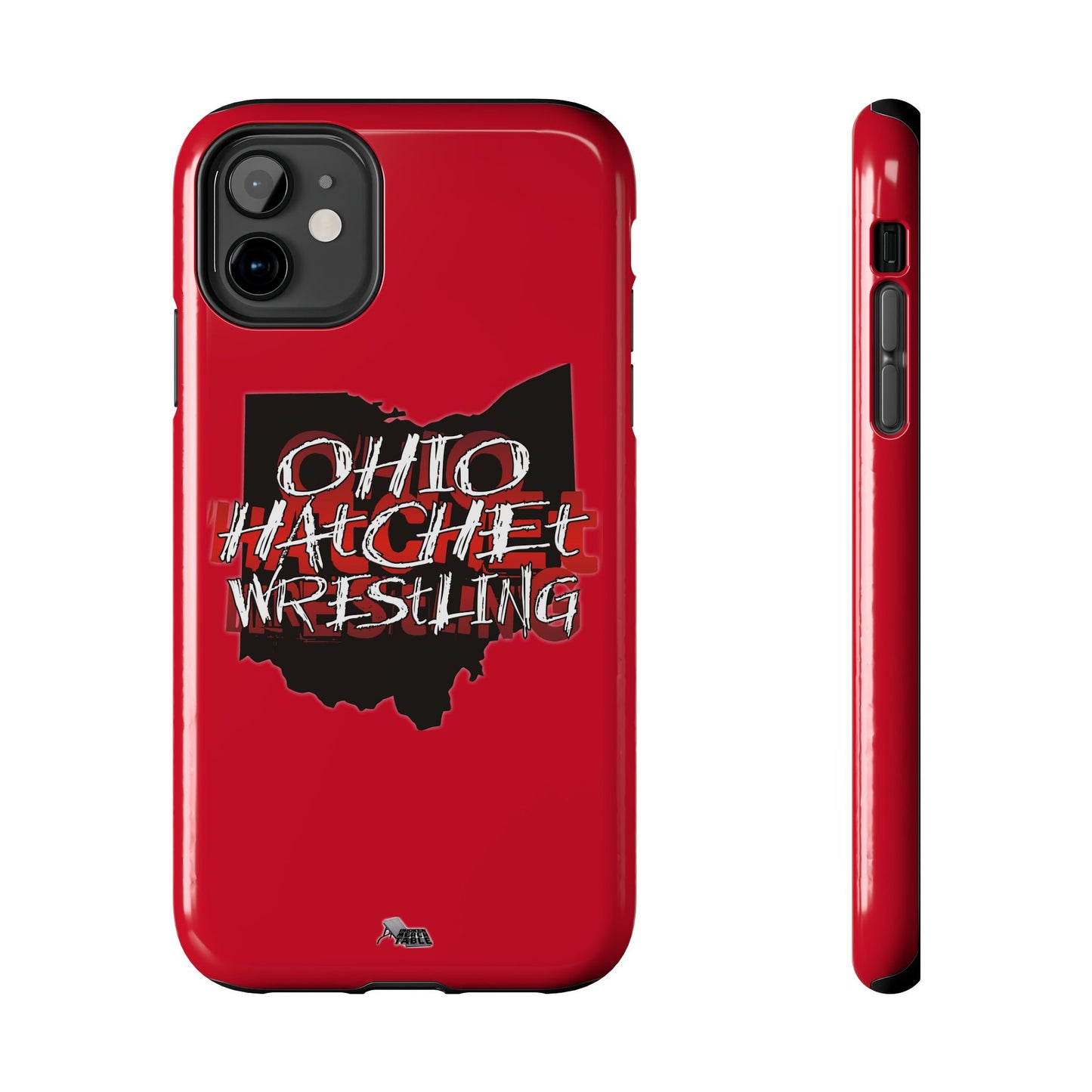 Ohio Hatchet Wrestling - iPhone Case