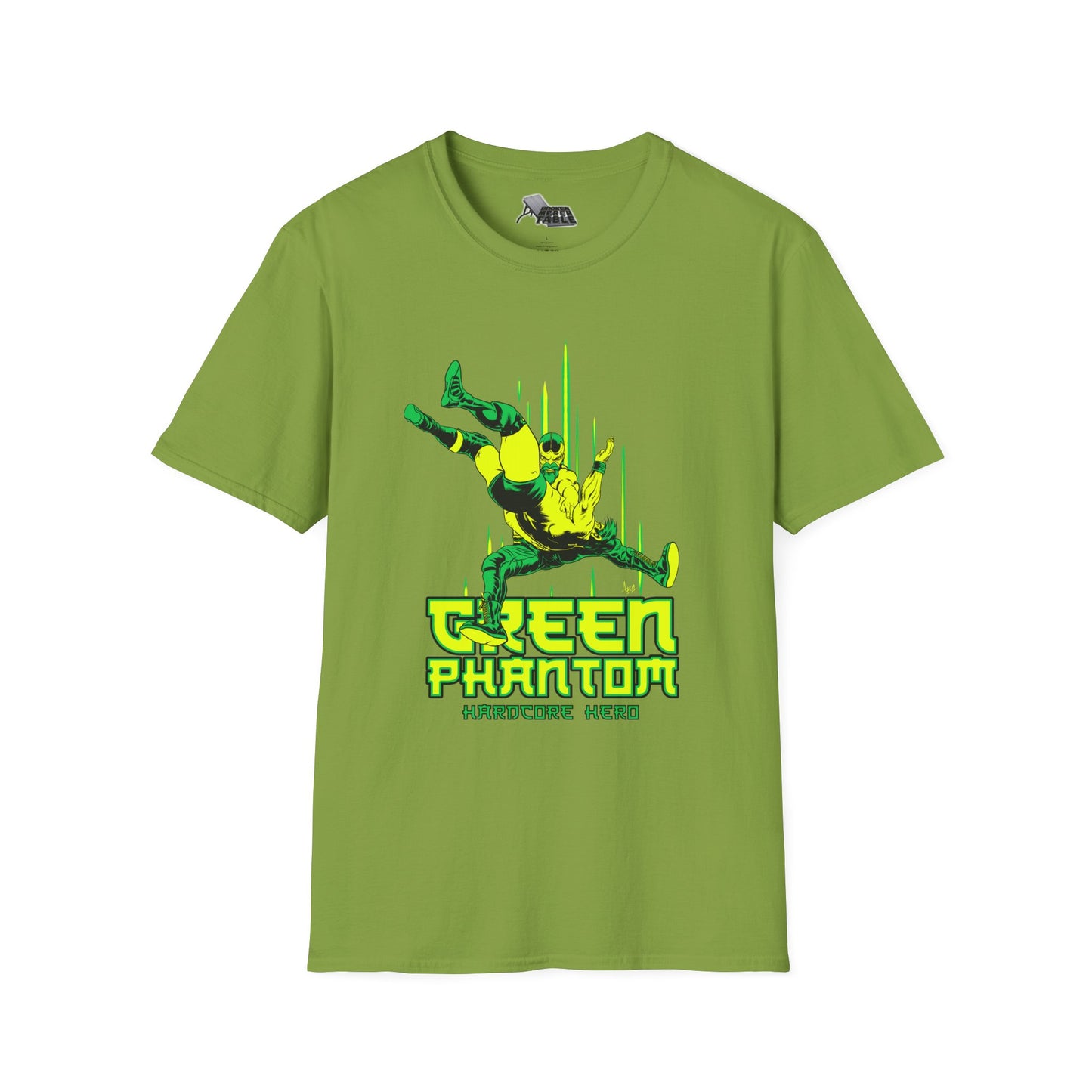 Green Phantom - Hardcore Hero T-Shirt