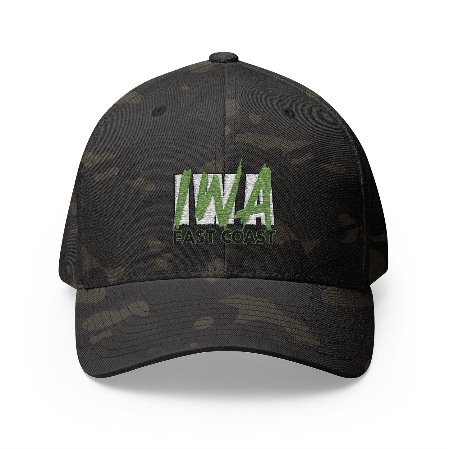 IWA East Coast - New School Logo Fitted Embroidered Hat - S-XL