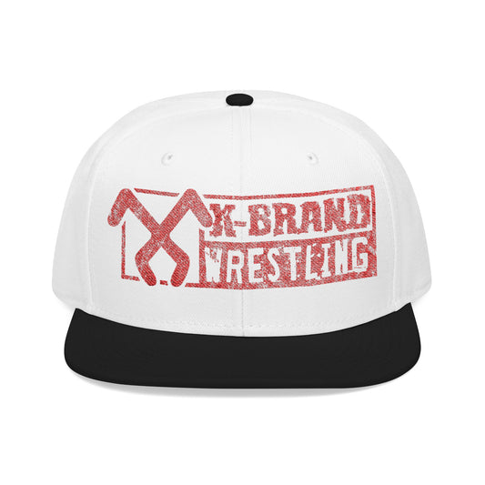 X-Brand Wrestling - Logo Snapback Embroidered Hat