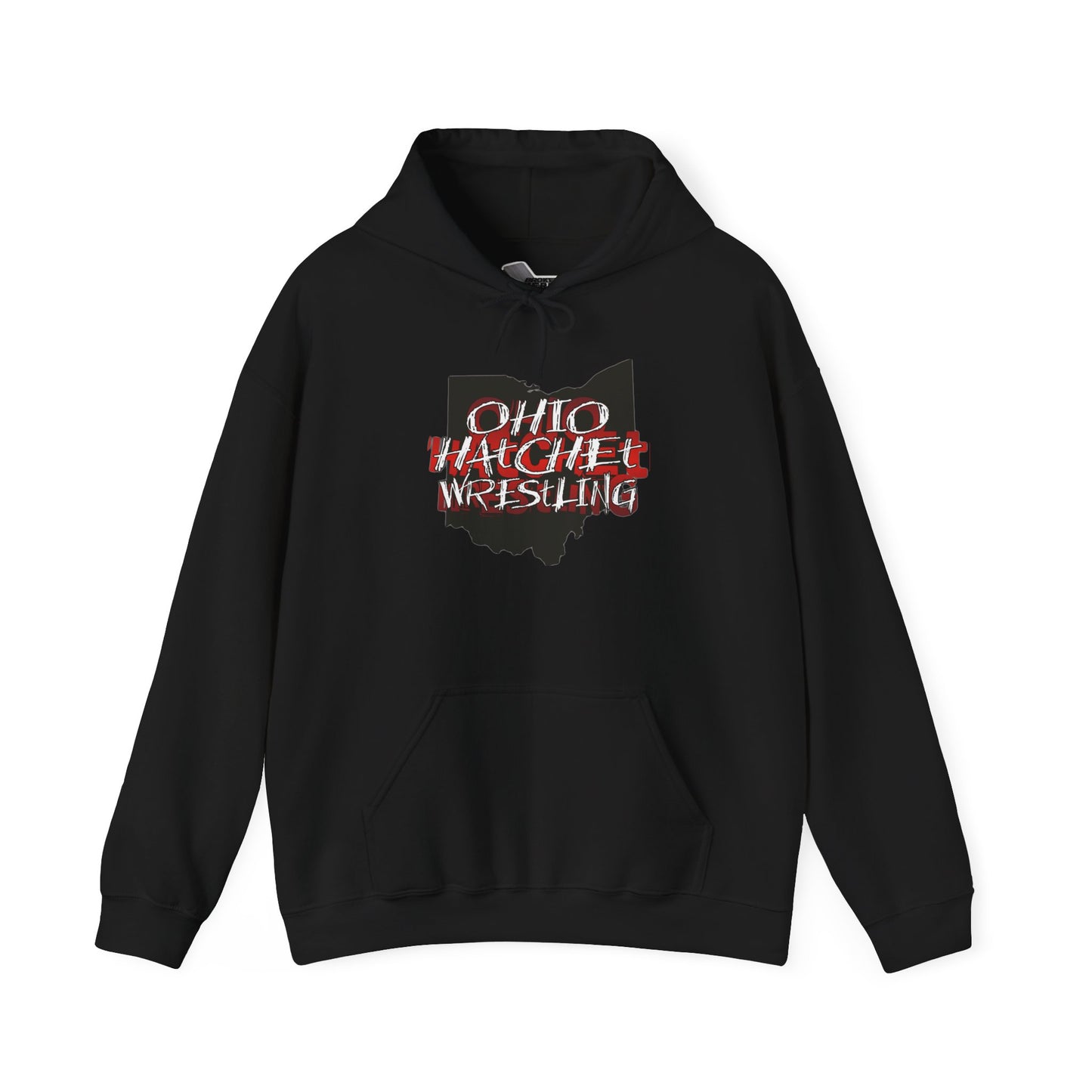 Ohio Hatchet Wrestling - CLASSIC Logo Hoodie - S-5XL