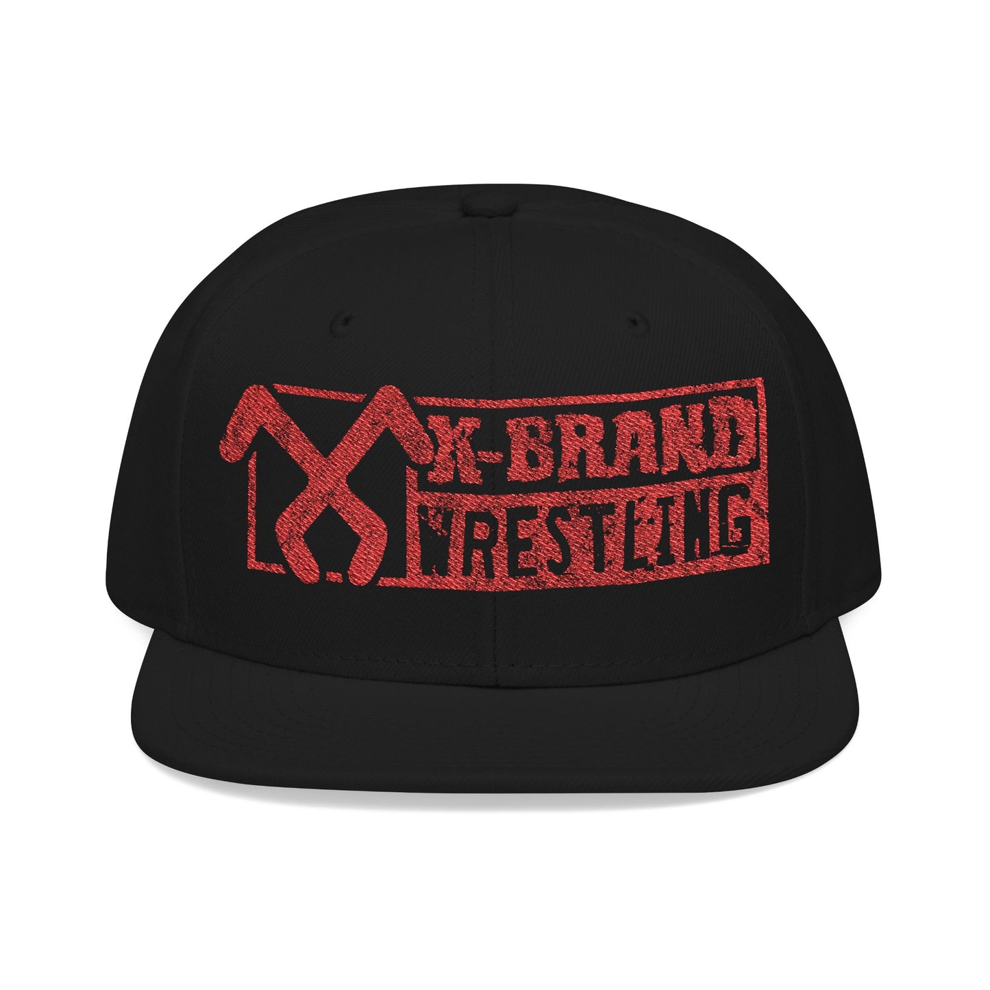 X-Brand Wrestling - Logo Snapback Embroidered Hat