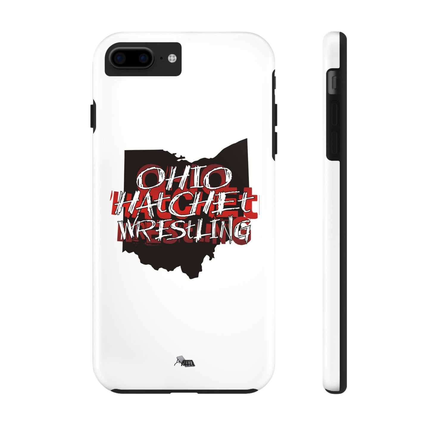 Ohio Hatchet Wrestling - iPhone Case