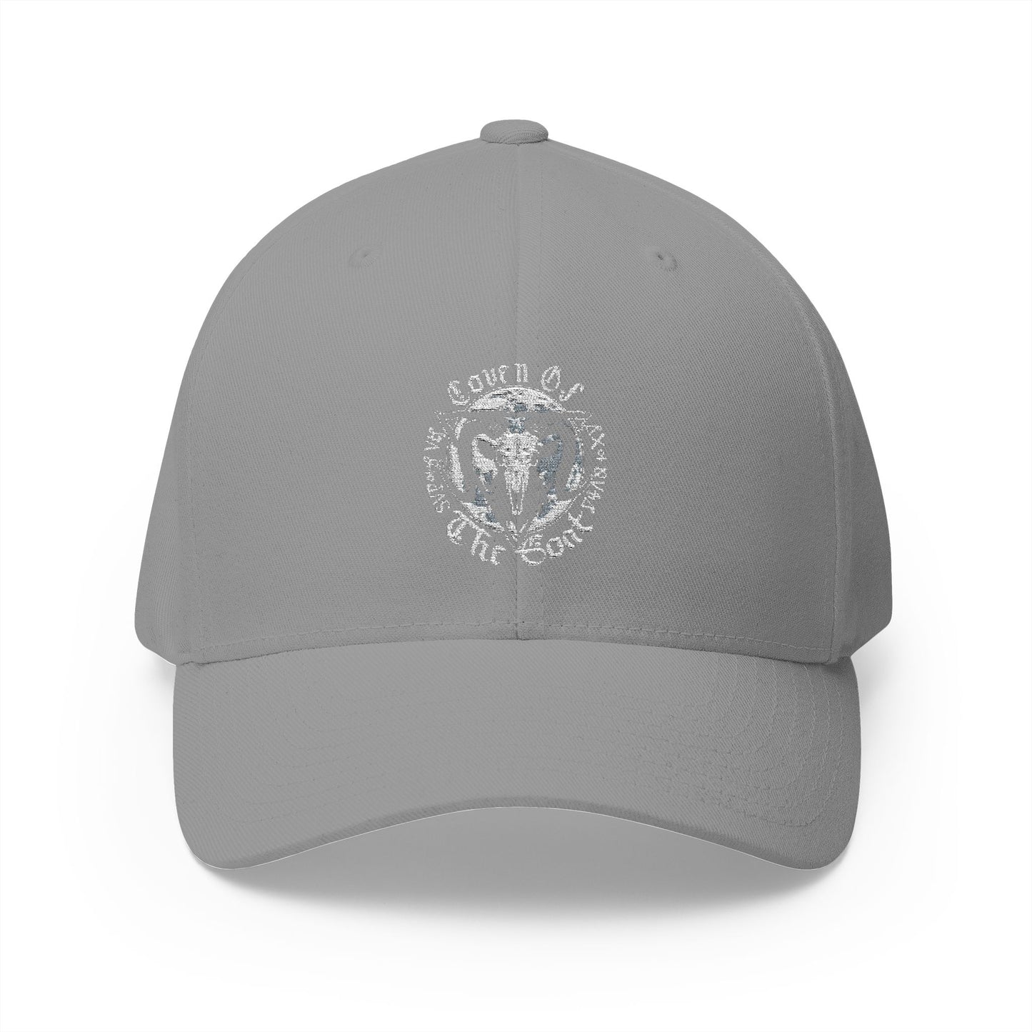 Coven Of The Goat - Logo Fitted Embroidered Hat - S-XL