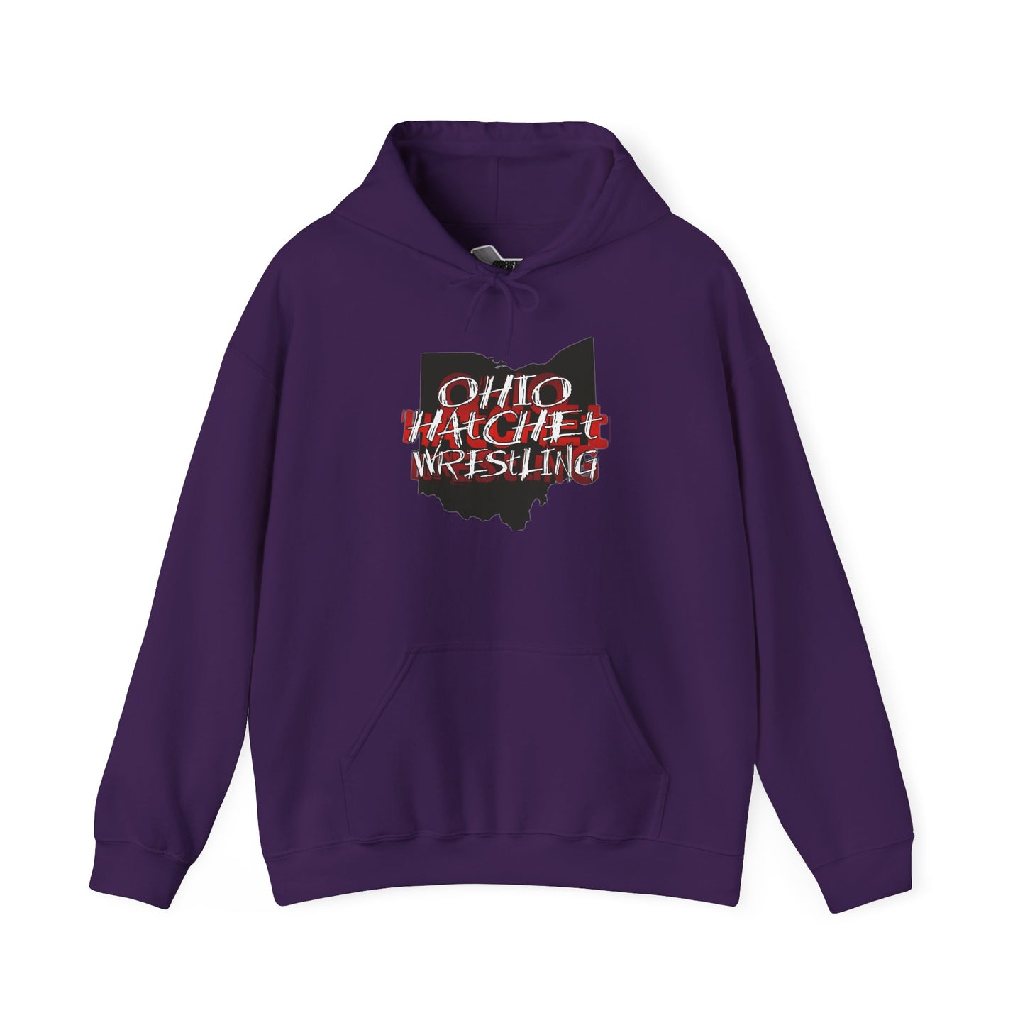 Ohio Hatchet Wrestling - CLASSIC Logo Hoodie - S-5XL