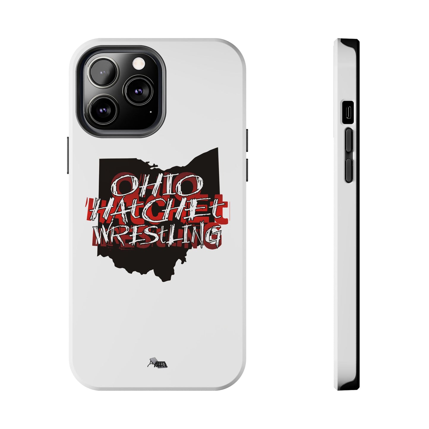 Ohio Hatchet Wrestling - iPhone Case