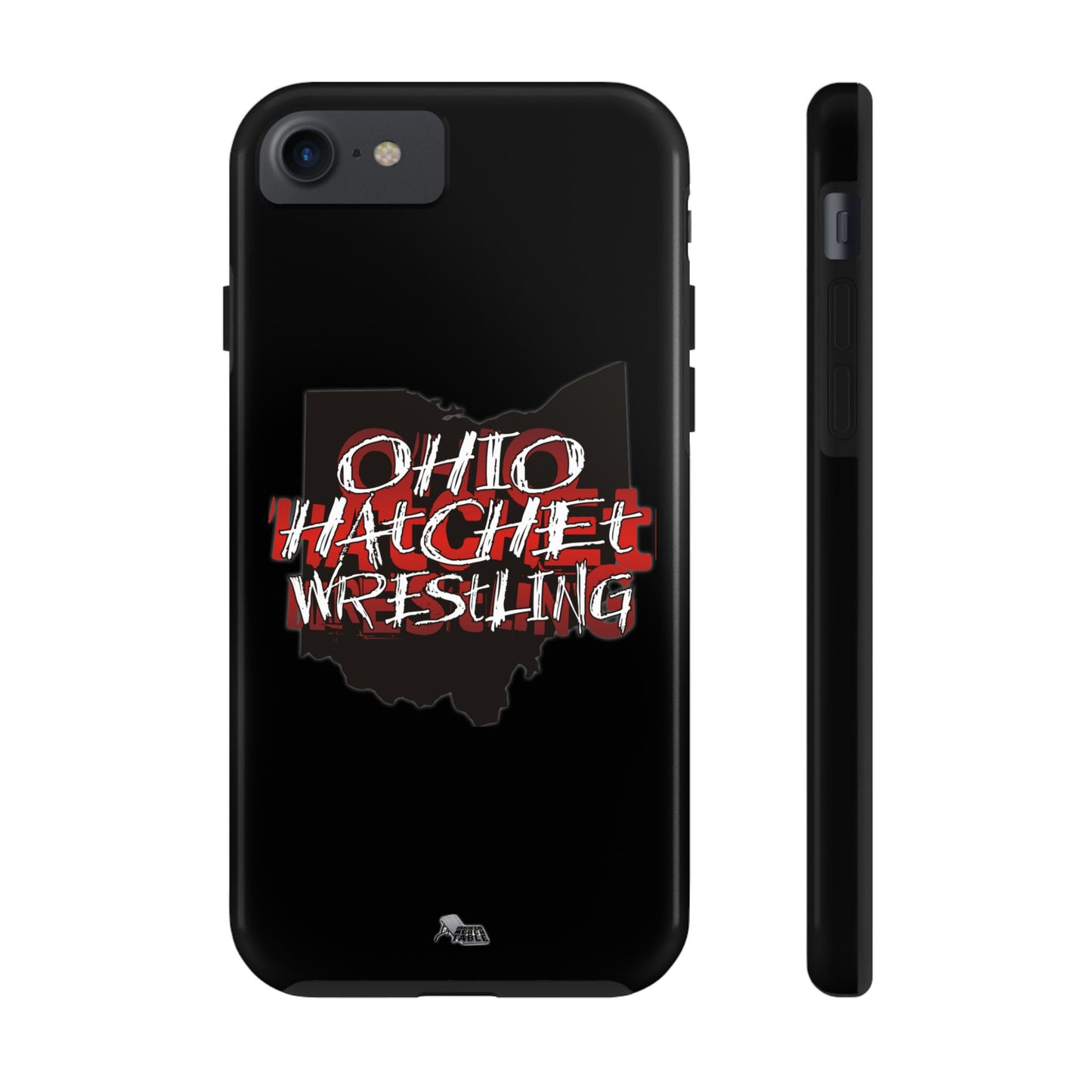 Ohio Hatchet Wrestling - iPhone Case