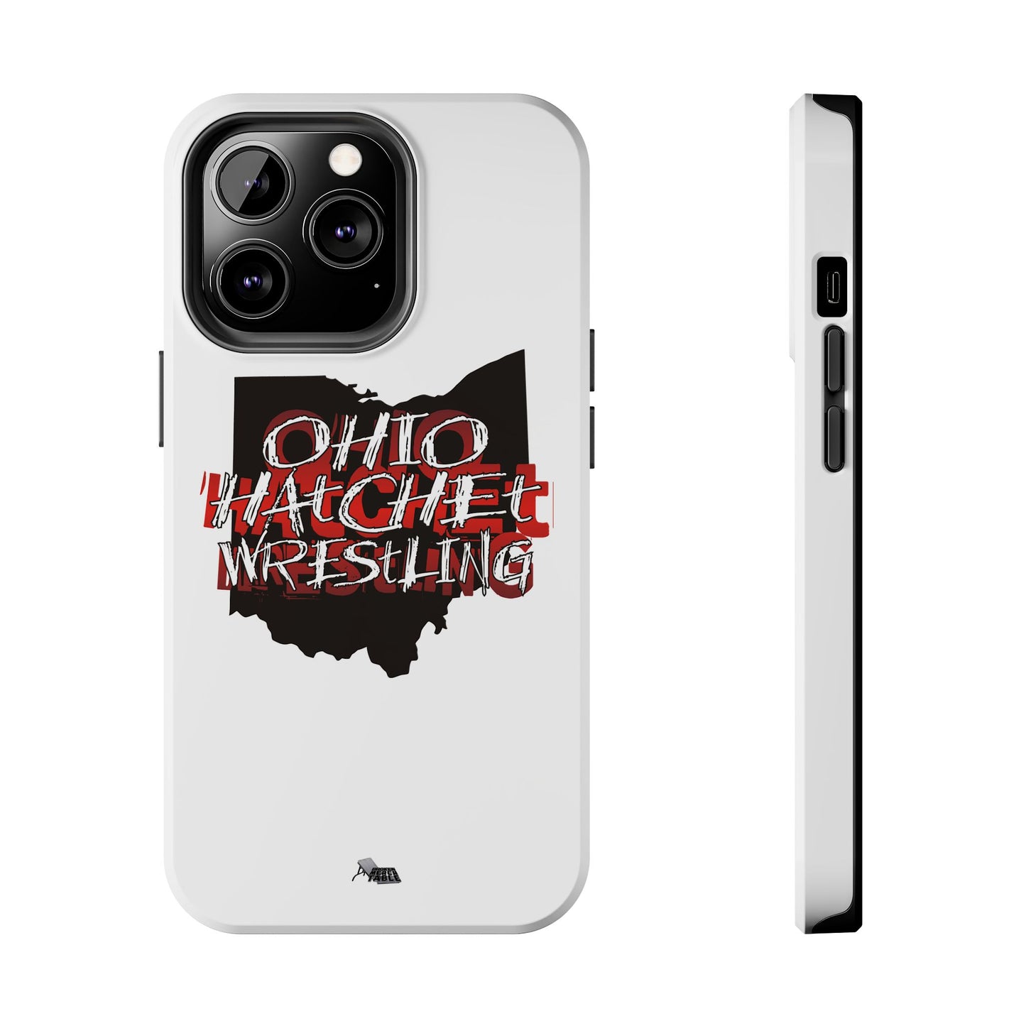 Ohio Hatchet Wrestling - iPhone Case