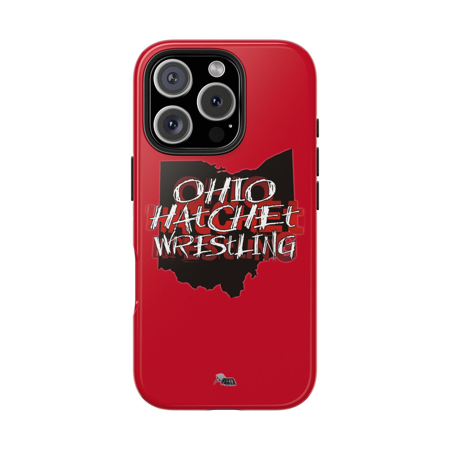 Ohio Hatchet Wrestling - iPhone Case